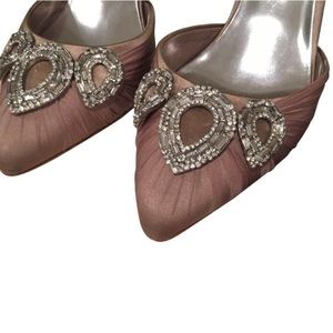 Badgley Mischka Dawn Heels with Embellishment